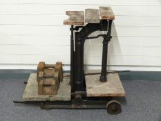 A & T Avery Ltd platform or potato scales