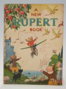 A New Rupert Book, Daily Express publication (1945) illustrated throughout,