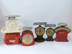 Six sets of scales to include Autoway postal scale