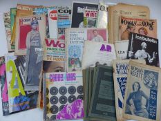 A variety of magazines to include a 1915 edition of Home Chat, a 1932 Woman & Home,