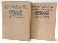 [Arthur Rackham] Siegfried & The Twilight of The Gods with The Rhinegold & The Valkyrie by Richard
