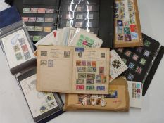 A collection of hagner sheets of mint Commonwealth KGVI and QEII comemorative sets including high