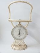 Salter 50J infant weighing machine with chair to top