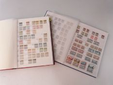 Two stock albums of mint and used stamps from Switzerland from 1850's issues to 1930's including