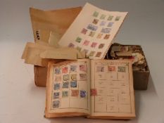 An early Lincoln stamp album,