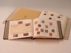 Two albums of all-world stamps including interesting early examples