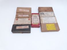 Photographic lantern plates, some printed Richard Verascope, scenes including India, Greece, France,