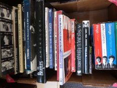 Over 25 books on the Beatles as a group and solo to include photographic books and a first person