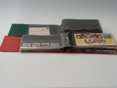 Two albums of covers and presentation packs,