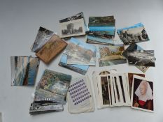 A collection of postcards including art and topographical interest