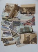 Approximately 200 postcards, mainly Edwardian including Cornish, mining interest, shipping R.M.M.