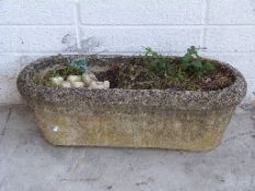 Small garden trough or planter,