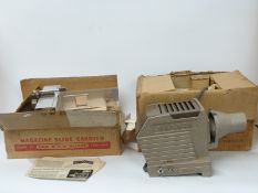 Hi-Lyte projector with Rank Industries slide carrier,