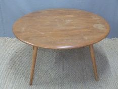 Ercol circular coffee table,