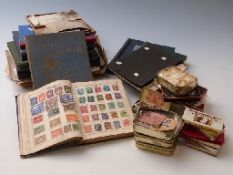 A stamp collection comprising covers, loose stamps and albums including Commonwealth and foreign,