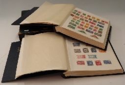 Three albums of Commonwealth stamps, mint and used,