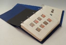 Two albums of GB stamps 1840-1984, good range of Victorian stamps including 1d black x2,