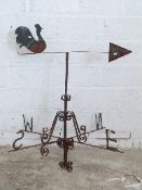 Blacksmith made weather vane,