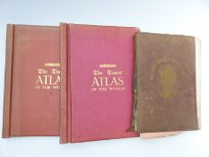 The Times Atlas Vol 1 and 2 1920 and an 1848 bound The Illustrated London News,