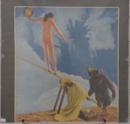 Rene Magritte (1898-1967) surealist print The Season,