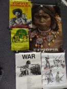 Political Pan African Congress black power posters,