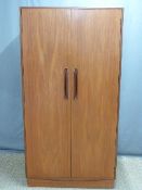 Retro G Plan Fresco wardrobe,