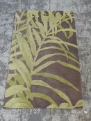 Modern Ella Claire Botanical Frith rug,