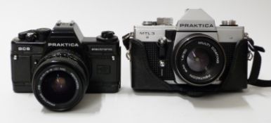 Praktica MTL3 SLR camera with Pentacon 1.