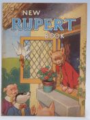The New Rupert Book, Daily Express Publication (1946) illustrated throughout,