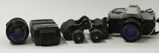 Minolta X-300 camera with 50mm 1:1.