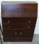 Bureau with fitted interior,
