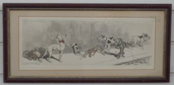 Boris O'Klein humorous dog print,