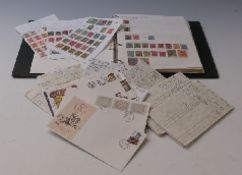 A ring binder of India and Indian State stamps together with a quantity of ex Philatelic Society