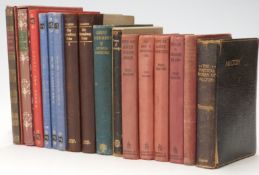 Milton's Poetical Works 1904 illustrated with photographs in gilt padded leather,