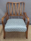 G A Jenkins 'Linden' bentwood armchair, c1940's, from the Tecta range by Packet Furniture,