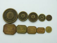 Quantity of Avery grain and troy weights