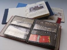 An album of GB presentation packs,