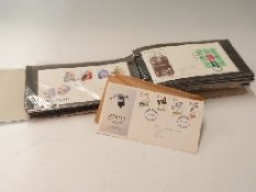 An album of GB first day covers