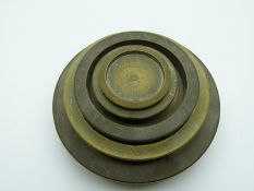 Crawford Bristol run of sovereign weights from 100 sovereigns downwards