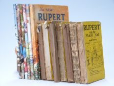 [Mary Tourtel] Rupert Annuals, The Daily Express 1954, 1955, 1958, 1962, 1969,