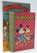 Micky Mouse Annual Dean & Son 1944 illustrated throughout with a colour plate facing title & cloth