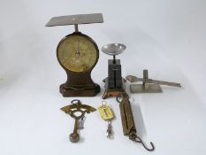 Salter No11 letter balance, Salter egg scale, Salter postal spring balance,