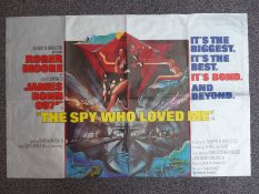 James Bond Spy Who Loved Me movie poster
