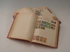 Two albums of all world stamps