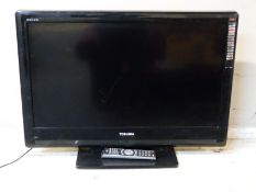 Toshiba flat screen television,