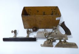 Stanley 45 plane with accessories,