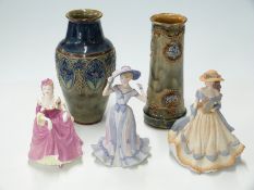 Royal Doulton vases,