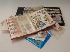 A quantity of mainly mint GB stamps including blocks,
