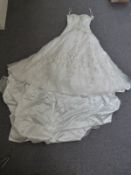 Seven various contemporary wedding dresses,