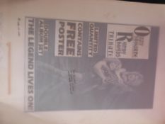 Ozzy Osbourne Randy Rhoads tribute album advertising proof artwork